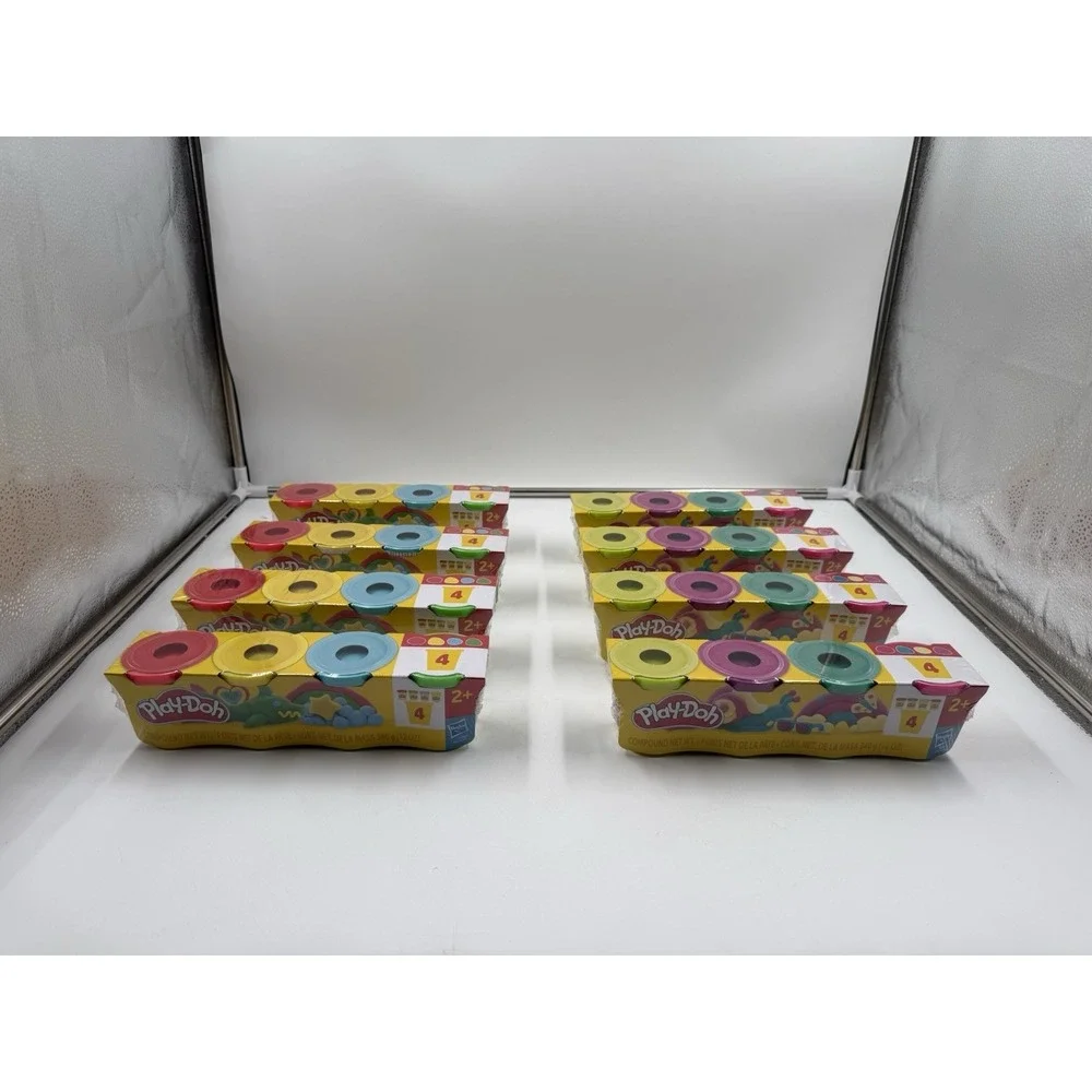 Play-Doh Bulk Pack of‎ 32 Cans, 4 Sets of 8 Modeling Compound Colors 3oz